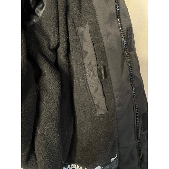 Tony, Hawk jacket medium plaid blue black hooded full-zip-pocket-under arm - Picture 13 of 16